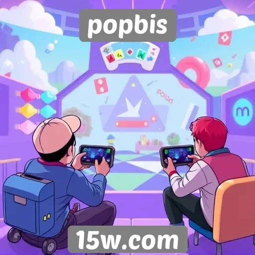 experiência de jogos móveis no popbis