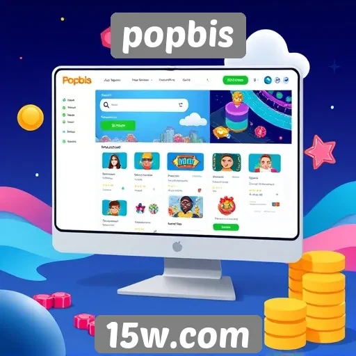 Avaliação da interface do site de jogos Popbis